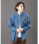 《REBUILD COLLECTION》バーシティー 長袖 デニムシャツ ／ L／S VARSITY DENIM SHIRT