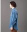 《REBUILD COLLECTION》バーシティー 長袖 デニムシャツ ／ L／S VARSITY DENIM SHIRT