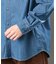 《REBUILD COLLECTION》バーシティー 長袖 デニムシャツ ／ L／S VARSITY DENIM SHIRT