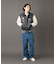 《REBUILD COLLECTION》バーシティー ジャケット ニューヨーク ／ VARSITY JACKET NEW YORK