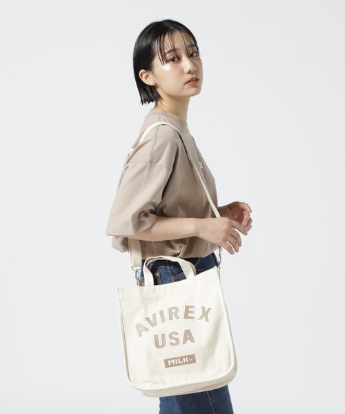 ショルダートート バッグ ／ SHOULDER TOTE BAG ／ アヴィレックス