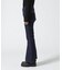 STRETCH DENIM SEMIFLARE PANTS／ ストレッチデニムセミフレアパンツ