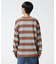 L／S BORDER T-SHIRT／ ボーダーロングスリーブティーシャツ