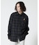 L／S CHECK SHIRT USMC ／ チェック シャツ USMC