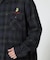 L／S CHECK SHIRT USMC ／ チェック シャツ USMC