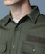 BASIC FATIGUE KHAKI L／S SHIRT／長袖 ファティーグ カーキ シャツ