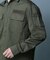 BASIC FATIGUE KHAKI L／S SHIRT／長袖 ファティーグ カーキ シャツ
