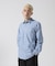 《DAILY／デイリー》BASIC CHAMBRAY LONG SLEEVE SHIRT ／ 長袖 ベーシック シャンブレー シャツ ／