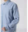 《DAILY／デイリー》BASIC CHAMBRAY LONG SLEEVE SHIRT ／ 長袖 ベーシック シャンブレー シャツ ／
