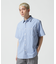 《DAILY／デイリー》BASIC CHAMBRAY S／S SHIRT ／ 半袖シャンブレーシャツ／AVIREX／アヴィレック