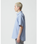 《DAILY／デイリー》BASIC CHAMBRAY S／S SHIRT ／ 半袖シャンブレーシャツ／AVIREX／アヴィレック