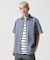 《DAILY／デイリー》BASIC CHAMBRAY S／S SHIRT ／ 半袖シャンブレーシャツ／AVIREX／アヴィレック