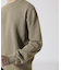 《DAILY／デイリー》FADE WASH CREW NECK SWEAT ／ フェード ウォッシュ クルーネック スウェット