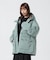 ≪直営店限定≫WEST DRAWSTRING DOWN JACKET／ ウエストドローストリング ダウンジャケット