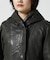 ≪直営店限定≫HOODIE LEATHER RIDERS JACKET／ フーディーレザーライダースジャケット