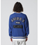 LETTERED CHENILLE PATCH CREW NECK SWEATER ／ レタード シェニール パッチ クルーネック セーター