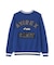 LETTERED CHENILLE PATCH CREW NECK SWEATER ／ レタード シェニール パッチ クルーネック セーター