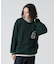 LETTERED CHENILLE PATCH CREW NECK SWEATER ／ レタード シェニール パッチ クルーネック セーター