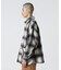 SHAGGY CHECK SHIRT ／ シャギーチェック シャツ ／ AVIREX ／ アヴィレックス