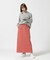 ≪WEB&DEPOT限定≫SWEAT PATCH SKIRT／ スウェットパッチスカート