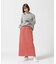 ≪WEB&DEPOT限定≫SWEAT PATCH SKIRT／ スウェットパッチスカート