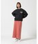 ≪WEB&DEPOT限定≫SWEAT PATCH SKIRT／ スウェットパッチスカート