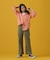 BAKER SEMI STRAIGHT PANTS／ ベイカーセミストレートパンツ