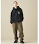 RECORD DESIGN SWEAT PULL OVER PARKA ／ レコード デザイン パーカー