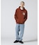 RECORD DESIGN SWEAT PULL OVER PARKA ／ レコード デザイン パーカー