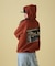 RECORD DESIGN SWEAT PULL OVER PARKA ／ レコード デザイン パーカー