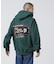 RECORD DESIGN SWEAT PULL OVER PARKA ／ レコード デザイン パーカー