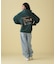 RECORD DESIGN SWEAT PULL OVER PARKA ／ レコード デザイン パーカー