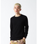 《DAILY／デイリー》THERMAL L／S CREW NECK T-SHIRT／サーマル 長袖 クルーネック Tシャツ