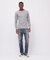 《DAILY／デイリー》THERMAL L／S CREW NECK T-SHIRT／サーマル 長袖 クルーネック Tシャツ