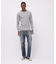 《DAILY／デイリー》THERMAL L／S CREW NECK T-SHIRT／サーマル 長袖 クルーネック Tシャツ