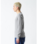 《DAILY／デイリー》THERMAL L／S CREW NECK T-SHIRT／サーマル 長袖 クルーネック Tシャツ