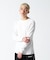 《DAILY／デイリー》THERMAL L／S CREW NECK T-SHIRT／サーマル 長袖 クルーネック Tシャツ