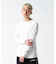 《DAILY／デイリー》THERMAL L／S CREW NECK T-SHIRT／サーマル 長袖 クルーネック Tシャツ