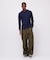 《DAILY／デイリー》THERMAL L／S CREW NECK T-SHIRT／サーマル 長袖 クルーネック Tシャツ
