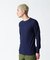 《DAILY／デイリー》THERMAL L／S CREW NECK T-SHIRT／サーマル 長袖 クルーネック Tシャツ