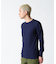 《DAILY／デイリー》THERMAL L／S CREW NECK T-SHIRT／サーマル 長袖 クルーネック Tシャツ