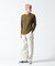 《DAILY／デイリー》THERMAL L／S CREW NECK T-SHIRT／サーマル 長袖 クルーネック Tシャツ