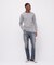 《DAILY／デイリー》THERMAL L／S HENLEY NECK T-SHIRT／サーマル 長袖 ヘンリーネック Tシャツ