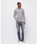 《DAILY／デイリー》THERMAL L／S HENLEY NECK T-SHIRT／サーマル 長袖 ヘンリーネック Tシャツ