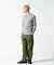 《DAILY／デイリー》THERMAL L／S HENLEY NECK T-SHIRT／サーマル 長袖 ヘンリーネック Tシャツ