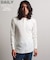 《DAILY／デイリー》THERMAL L／S HENLEY NECK T-SHIRT／サーマル 長袖 ヘンリーネック Tシャツ