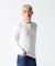 《DAILY／デイリー》THERMAL L／S HENLEY NECK T-SHIRT／サーマル 長袖 ヘンリーネック Tシャツ
