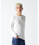 《DAILY／デイリー》THERMAL L／S HENLEY NECK T-SHIRT／サーマル 長袖 ヘンリーネック Tシャツ