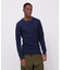 《DAILY／デイリー》THERMAL L／S HENLEY NECK T-SHIRT／サーマル 長袖 ヘンリーネック Tシャツ