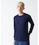 《DAILY／デイリー》THERMAL L／S HENLEY NECK T-SHIRT／サーマル 長袖 ヘンリーネック Tシャツ